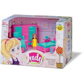 BONECA COLECAO JUDY HOME QUARTO 0401 SAMBA TOYS