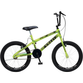 BICICLETA BIC ARO 20 COLLI MAX BOY CROSS A.20 S/M AMARELO NEON D