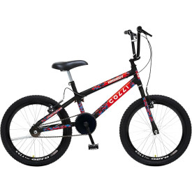 BICICLETA BIC ARO 20 COLLI MAX BOY CROSS A.20 S/M PRETO FOSCO D