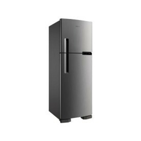 REFRIGERADOR 375L LITROS BRASTEMP 2P FROST FREE - BRM44HKANA - INOX 
