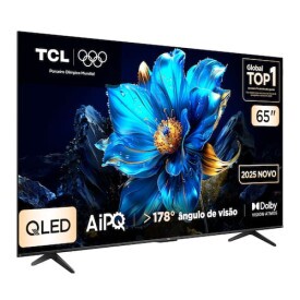 Televisor TV Smart 65 Polegadas  TCL QLED 4K GOOGLE TV WIFI COMANDO DE VOZ 65P7K
