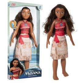 Boneca Moana Mini My Size c/ Acessórios 55cm Novabrink 1746 