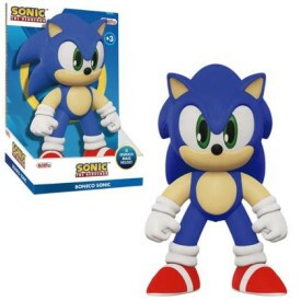 Boneco Sonic Ouriço Vinil 21xm articulado Novabrink 1135