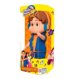 Boneco JB Mecanizado com som 32cm Maria Clara e JB Novabrink 1026