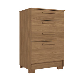 Comoda Ivai 4 Gavetas Jatobá Santos Andira