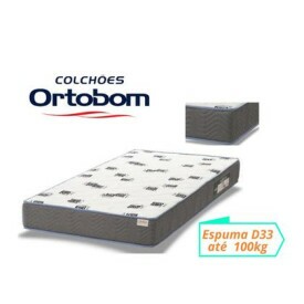 Colchão Solteiro Espuma D33 Light 14 Alt 188 Comp 78 Larg Ortobom