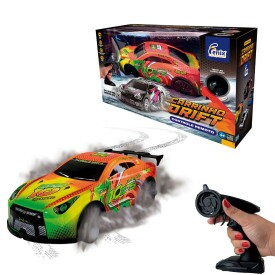 Carrinho Drift c/ controle remoto s/ fio Bateria Recarregavel Amarelo Fenix CDF-658AM