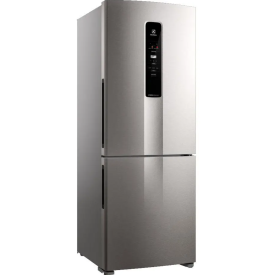 Refrigerador  490L  Inox ELECTROLUX 2P FF Botton Inverter IBM7S 110V