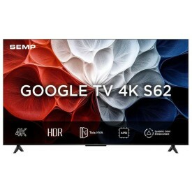 Televisor Smart TV LED 4K UHD 50" SEMP Google Android 50S62