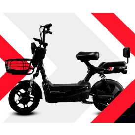 Bicicleta Elétrica Way GMT Preta 500w 