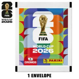 Figurinhas Copa do Mundo 2026 1 Envelope FIFA WORLD CUP