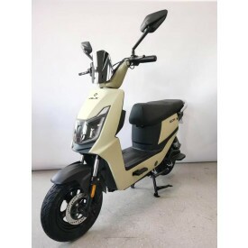 Bicicleta Eletrica Scooter Brizza 1000W Bege Autopropelido
