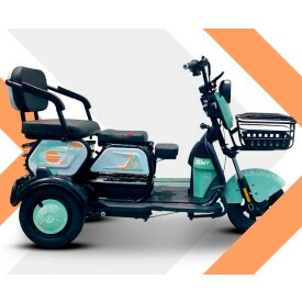 Triciclo Elétrico Tri Plus Verde 600W GMT Autopropelido