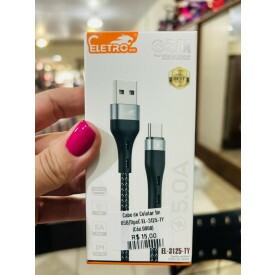 Cabo Celular 1M USB/ Tipo C EL-3125 - TY cód 0008
