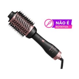 Escova Secadora Argan Mondial 1200w ES-14 BI 6896-01 Preto/Golden Rose Bivolt