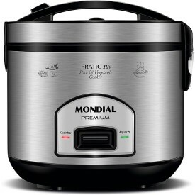 Panela Elétrica de Arroz Inox 110V - PE-42-10X MONDIAL 