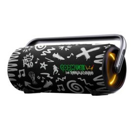 Caixa de Som Boombox ACA 610 BoomVox 610W Bivolt Grafite - Amvox