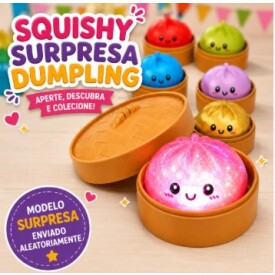 Squishy Steam Bunz Dim Sum Gliter Grande