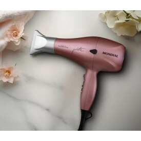 Secador de Cabelo Mondial Juliette Golden Rose - Cerâmica 2000W JU-01 127V/60Hz ,