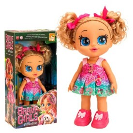 Brinquedo Boneca Brave Loira 