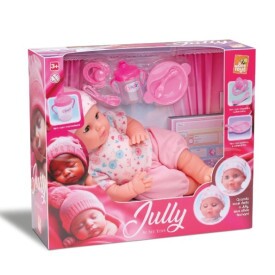 Brinquedo Boneca Jully Abre E Fecha Os Olhos By Bee Toys