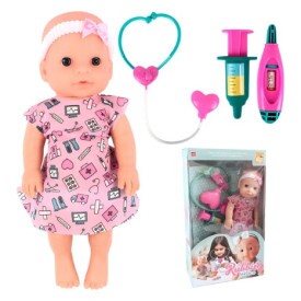 Brinquedo Boneca Médica Infantil Rubbie Com Acessórios De Cuidar  Bee Toys