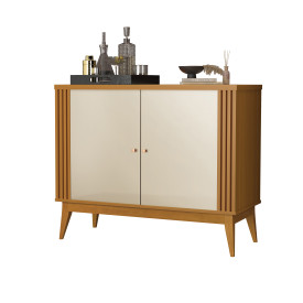 Buffet Argo 0.90 Cedro Off White Sala EDN Móveis