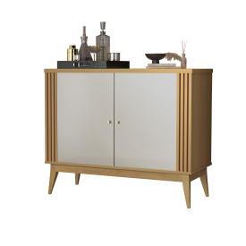 Buffet Argo 0.90 Freijó Nobre Fendi Sala EDN Moveis