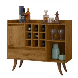 Aparador Imperial Ej Móveis Freijó 19765 Pé de Madeira Sala