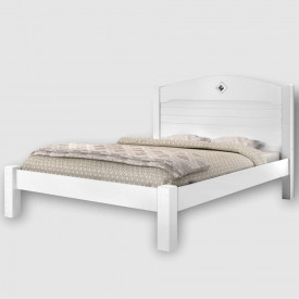 Cama Solteiro Kely Cambel Branco 403602 MDF Quarto