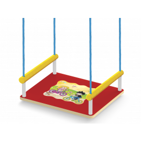 Balanço infantil Junges Grande Vermelho cód.102 - Mdf
