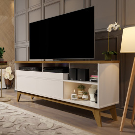 Rack Bancada Nevada Off White Madero Canela 903307 Lukaliam