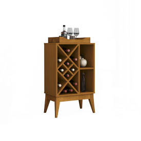 Aparador Bali com Adega e Bandeja Cedro 47520 EDN 