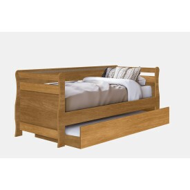 Cama Bibox Bari Tebarrot Nature Bicama Solteiro Quarto