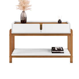 Aparador 2Gav Lizz Branco Cedro Casa D Moveis