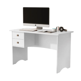 Escrivaninha Paris 1,20 Branco Maria Moveis
