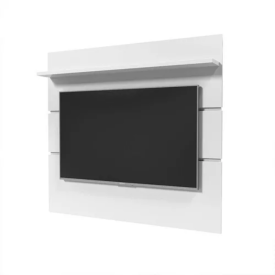 Painel Prism 1.8 TV até 60" Branco Acetinado Patrimar 