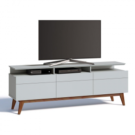 Rack Classic Mais 3 Gavetas 1.8 Imcal 1139 Branco Sala Estar