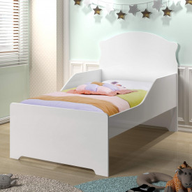 Mini cama Juvenil - Branco Acetinado