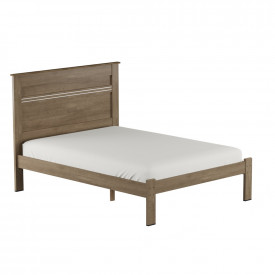 Cama Casal Dallas II Tebarrot Moveis Carvalho 1.40 Quarto