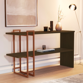 Aparador 4034 Canela Pé de Ferro Bronze JB Bechara FORA DE LINHA