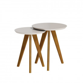 Conjunto De Mesa Classic Imcal 60411 Off W. Lateral Redonda