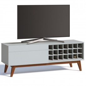 Rack Classic Imcal Com Adega 1.4 1249 Branco Sala Estar Tv FORA DE LINHA