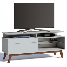 Rack Classic Mais 1 Gaveta 1.4 Imcal 1279 Branco Sala Estar