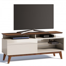 Rack Classic Mais 1 Gaveta 1.4 Imcal 12775 Off White Freijo