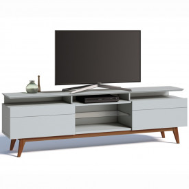 Rack Classic Mais 2 Gavetas 2.2 Imcal 1099 Branco Sala Estar