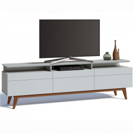 Rack Classic Mais 3 Gavetas 2.2 Imcal 1079 Branco Sala Estar