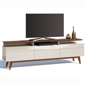 Rack Classic Mais 3 Gavetas 2.2 Imcal 10775 Off White Freijó