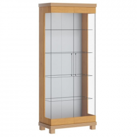 Cristaleira Cristal Imcal Móveis Nature 21881 Sala de estar