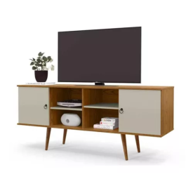 Rack Estrela 1,60 Cumarú Off White Patrimar